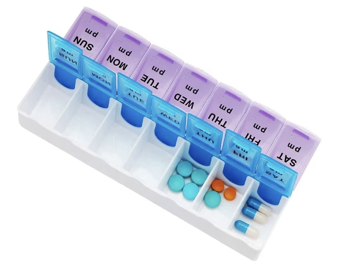 Travel Pill Box Organiser